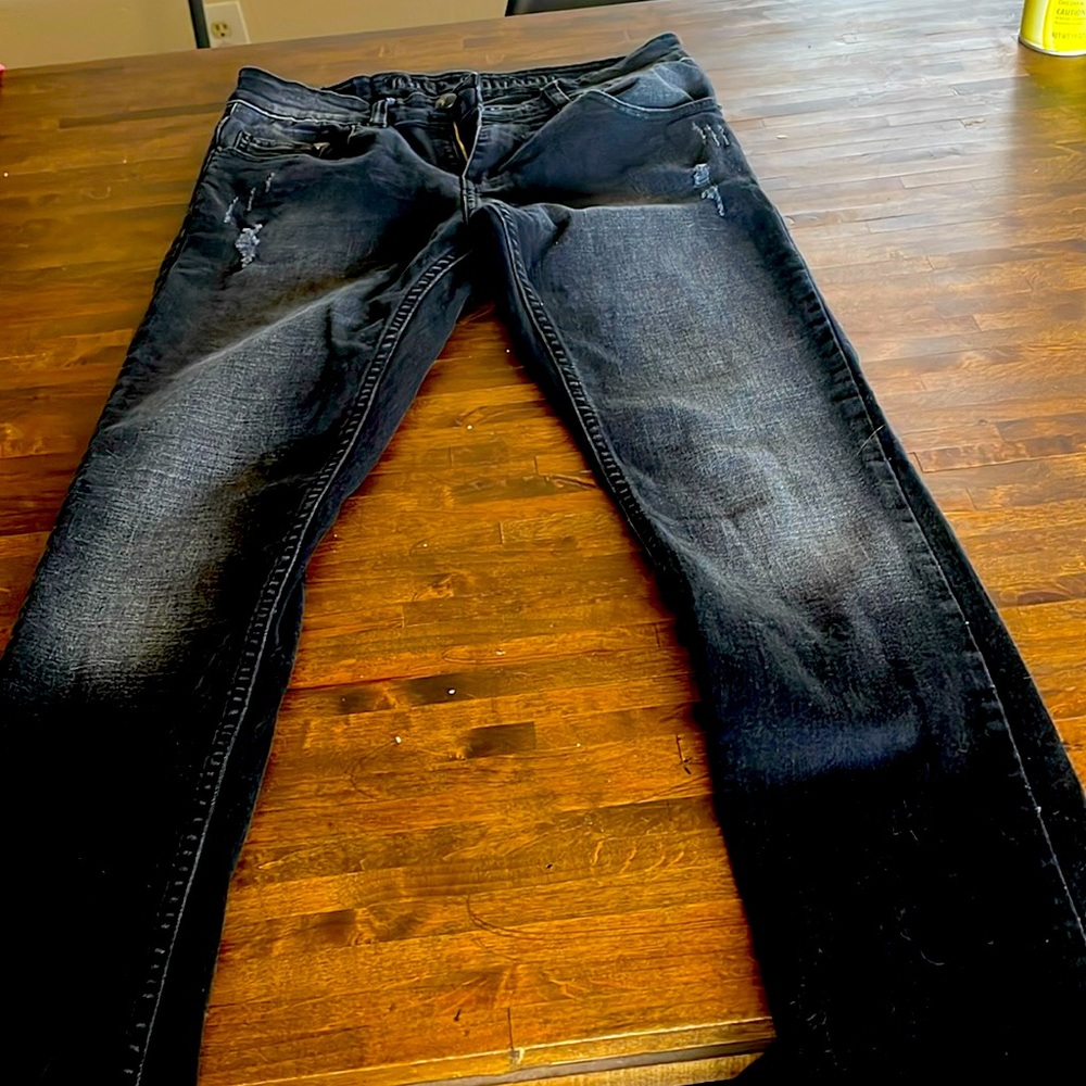 London ripped jeans